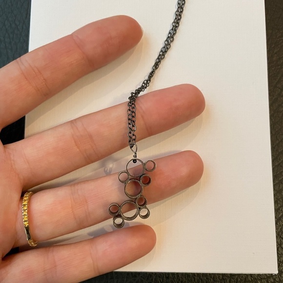 June Shin Oxidized Bubble Necklace, Sterling Silver - Picture 11 of 13